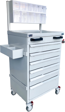 CARRINHO AUXILIAR DE ANESTESIA E MEDICAÇAO LITE LT 206